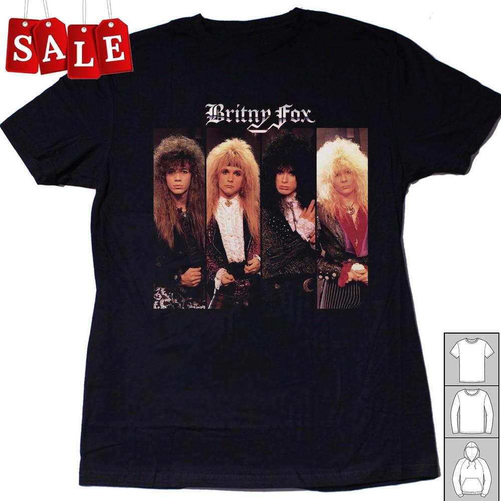 New Britny Fox band members Gift For Fans Unisex S5XL Shirt UH767 Unisex T-Shirt L