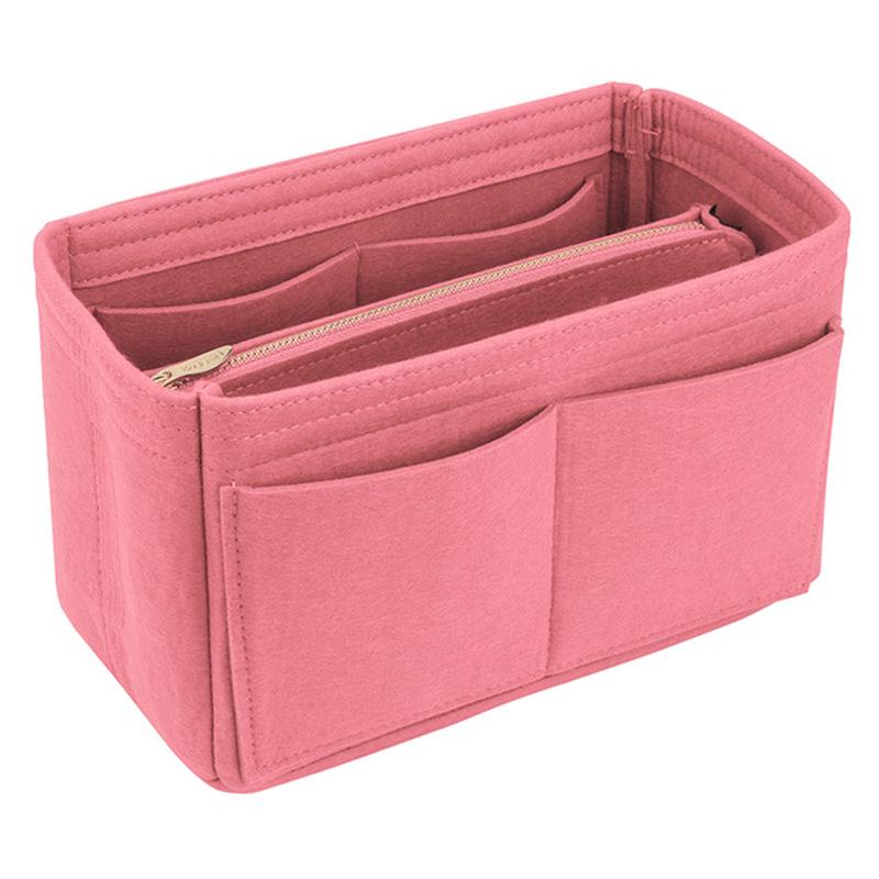 Women's Cross-Body Felt Makeup & Storage Bag