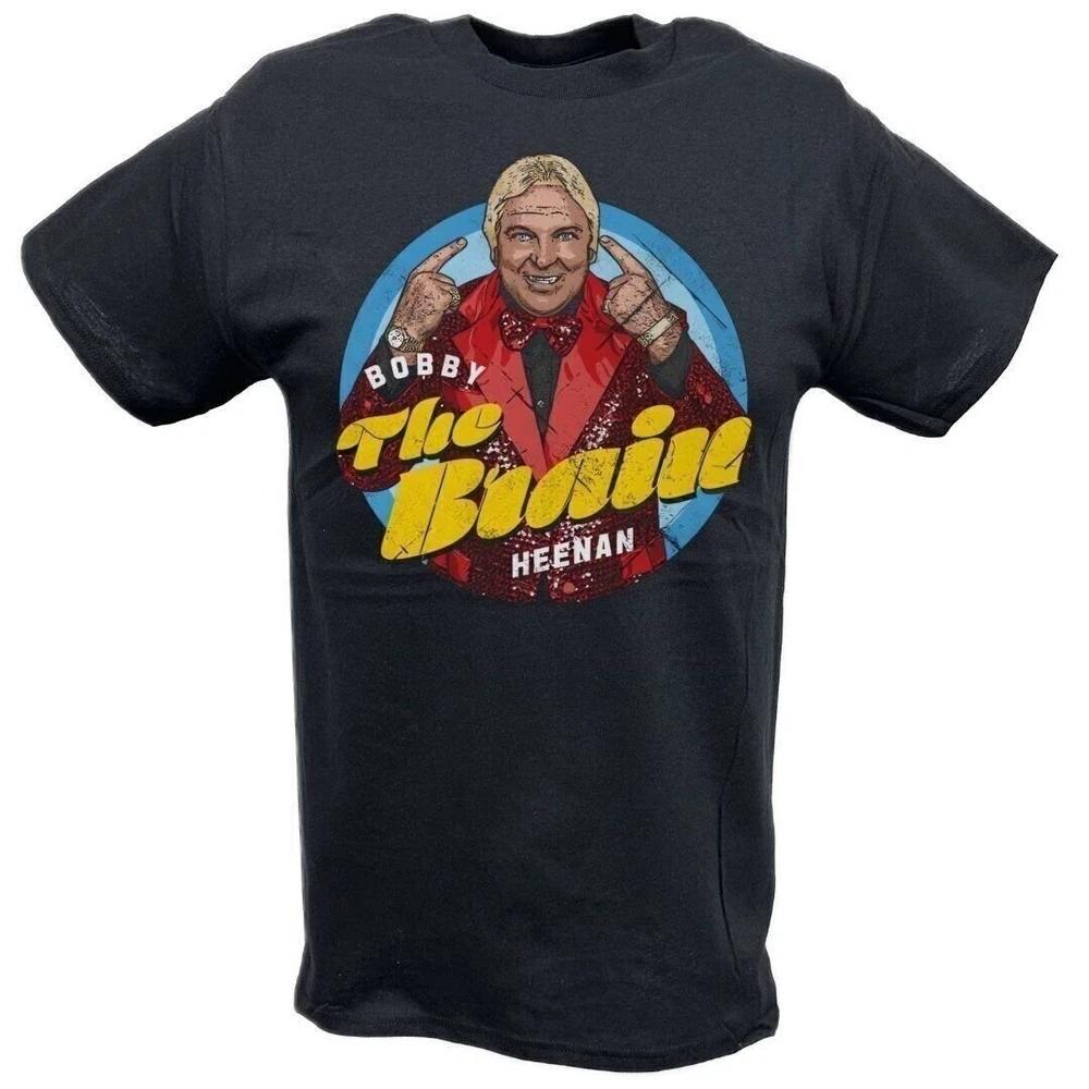 Bobby The Brain Heenan Pose Black Tshirt M
