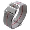 18mm 20mm 22mm Nylonowy Pasek do Zegarka dla Seiko Armia Wojskowy Tkany Elastyczny Pasek Żołnierze Francuscy Torba Spadochronowa Uniwersalna Bransoleta Sportowa