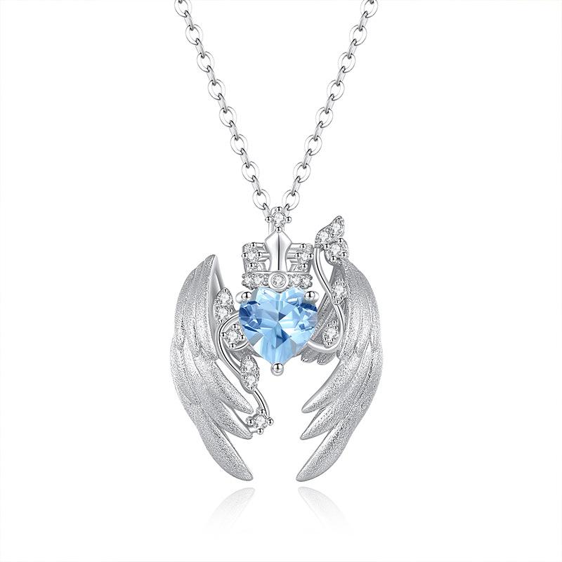 S925 Sterling Silver Clavicle Necklace for Women Simple Pendant Necklace Fashion Jewelry Gift