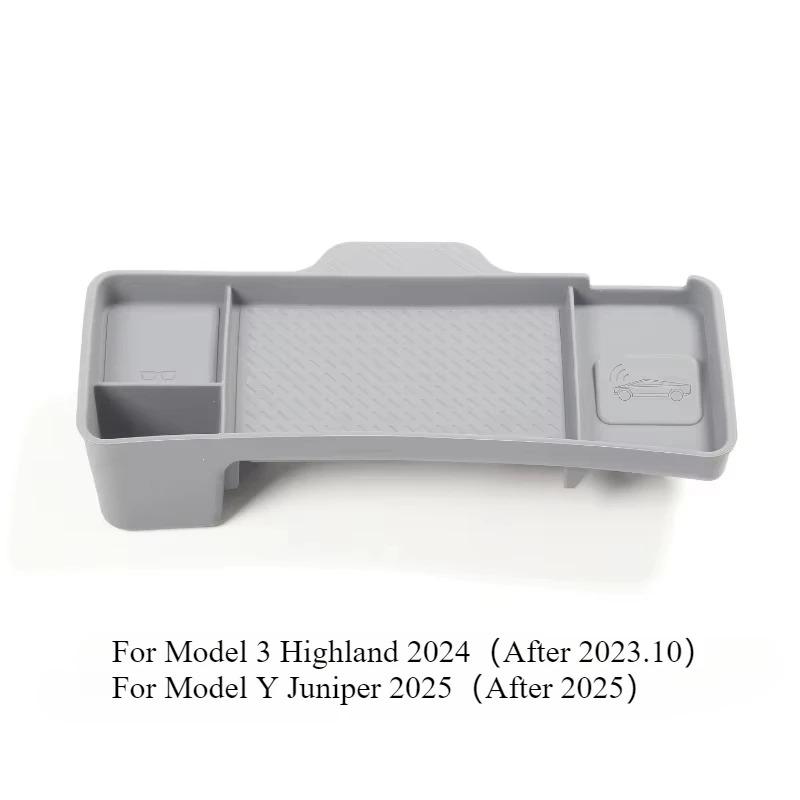 For Tesla Model 3+/Model Y Juniper 2025 ETC Bracket Tray Screen Rear Storage Box Instrument Panel ETC Bracket Car Accessories