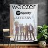 Weezer Music Band DIY Wall Tapestry Hanging Tarot Hippie Wall Rugs Dorm INS Home Decor