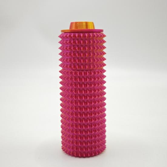 Spiky Grippie Stim Fidget Toy Rotatable Head Stress Relief Teens Adults Pocket 3D Printed Pain Stimming Tool Portable Handheld Bumpy Roller Sensory