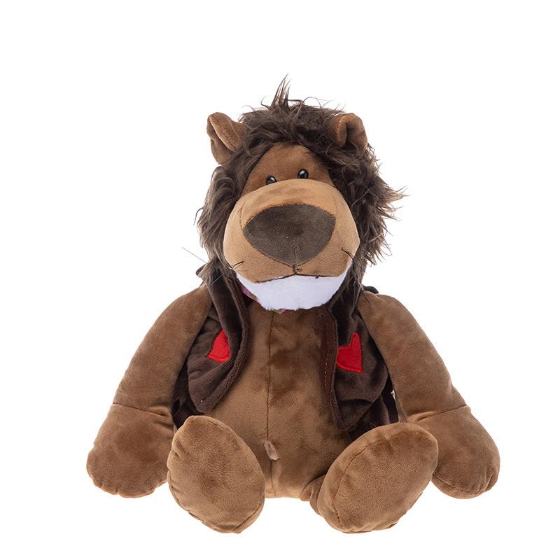 

Сумка Monkey, японский рюкзак для женщин 2024 года, новый милый плюшевый рюкзак большой вместимости, сумка для мультяшной куклы 16 inch львиный