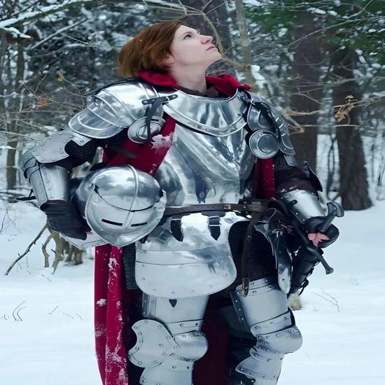 Medieval Steel Full Body Armor Suit, Steel Knight  Warrior Combat Full, Battle Ready Knight  Cosplay Knight Cosplay