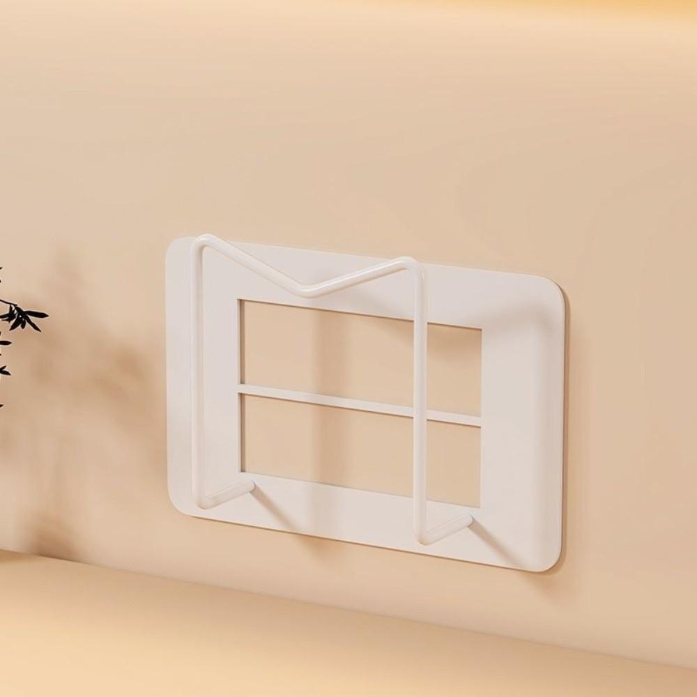 Versatile Wall-Mounted Router Holder Multi-Purpose with Practical Hooks Storage Shelf No-Drill Router Storage Rack Home