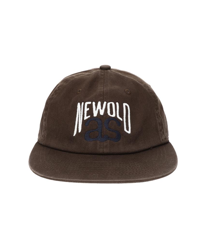 ALTER STUDIO Washed Two-Tone Logo Cap_Brown