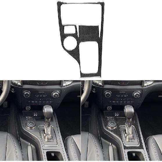 NVCNX Real Premium Carbon Fiber Compatible with Ford Ranger 2019 2020 2021 2022 2023 XLT Lariat XL Car Door Side Window Lift Switch Panel Cover Trim