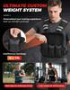 Adjustable Reflective Weighted Vest for Fitness Training