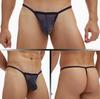 Herren G-String Netzgarn Durchsichtige Unterhose Tangas Unterwäsche Höschen Große Größe T-Rücken
