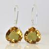 Stunning 70.9 Ct Natural Certified 7 Color Change Alexandrite Pear Earring Pair MY.ER-30-NS