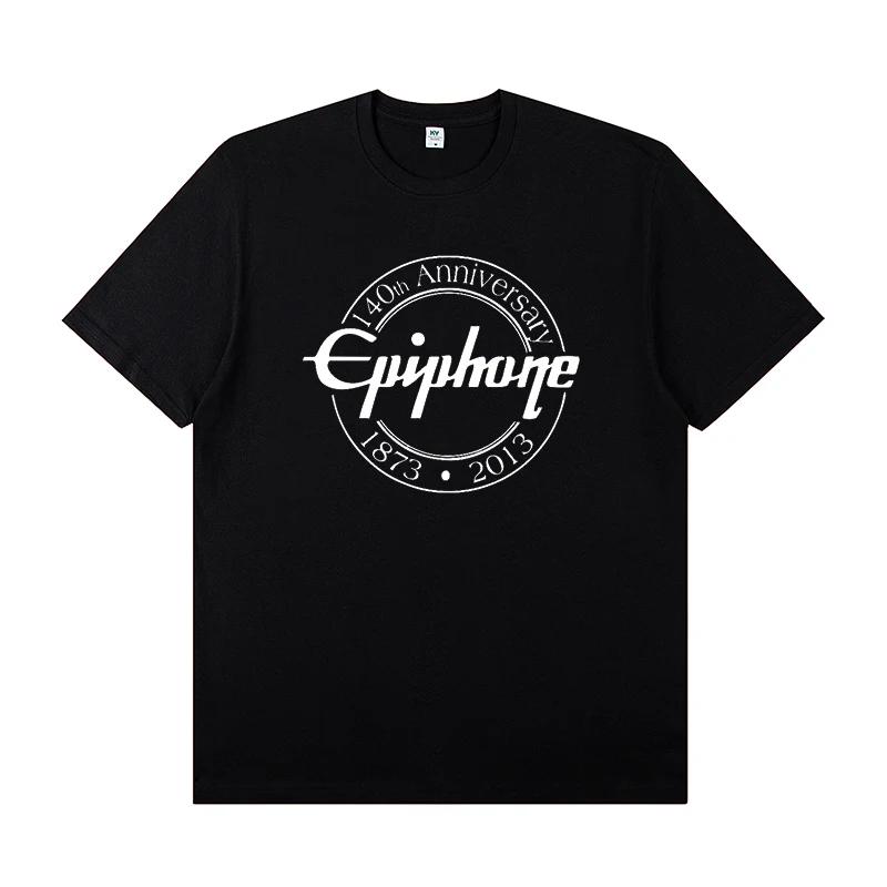 

Epiphone Epiphone Guitar Peripheral Short Sleeve T-shirt Rock Band Music Festival Practice Performance Clothing 4XL