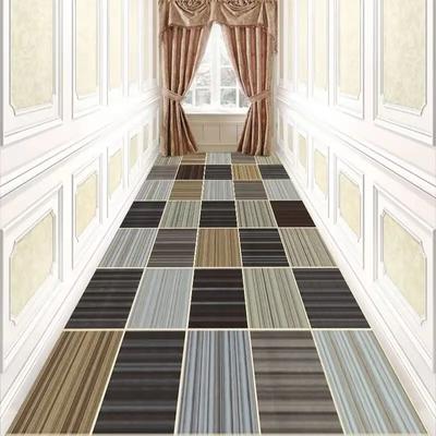 Скандинавський стиль Зона вітальні Килимок Коридор Передпокій Килимок Абстрактні геометричні килимки для спальні Кухонний килимок Кришталевий оксамитовий килимок