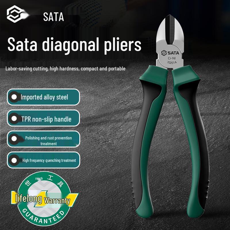 SATA 5-inch Mini Diagonal Cutting Pliers