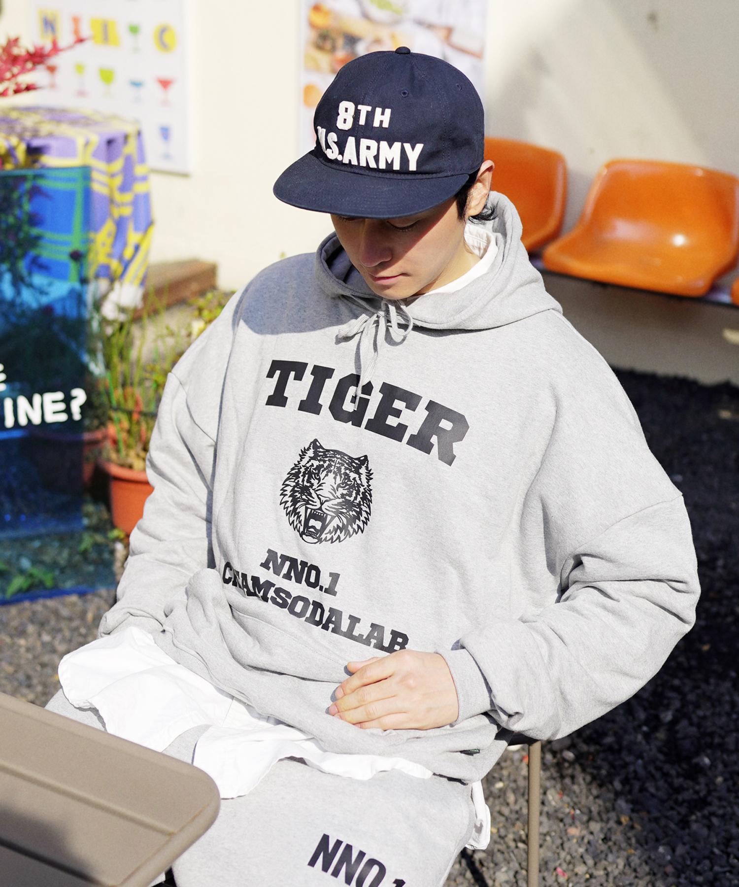 Cream Soda Lab Nno1 Tiger Hoodie Gray M