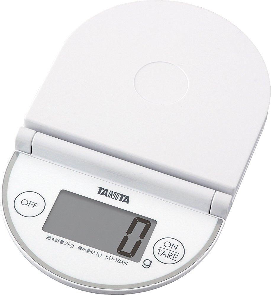 Tanita Kuchyňská váha Skládací Digitální 2kg 1g Jednotky WH KD-184N