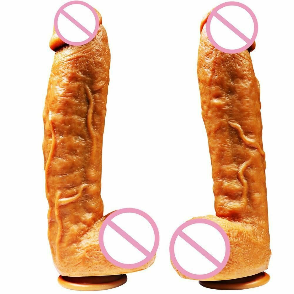 7Cm Thick Soft Flexible Big Liquid Silicone Dildo Sex Toys For Women Large Dildos