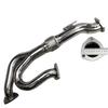 MT001029 52083496 Stainless Steel Exhaust Header For Nissan Altima VQ35DE V6 3.5L 2002-2006 Manual Models Sliver