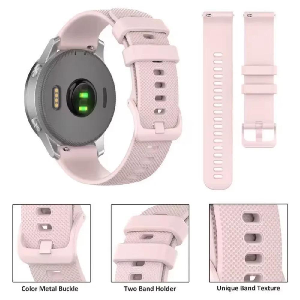 20/22mm Soft Silicone Strap for COROS APEX 4 42mm PACE Pro/4 CMF Watch 3-2 Pro Comfortable Band for Suunto Vertical 2 Race 2/Run