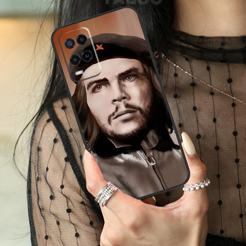 Che Guevara Case For Oppo A80 A60 A40 A17 A57 A77 A74 A54 A94 A78 A98 A18 A38 A58 A96 A76 A16 A15 A5 Pro