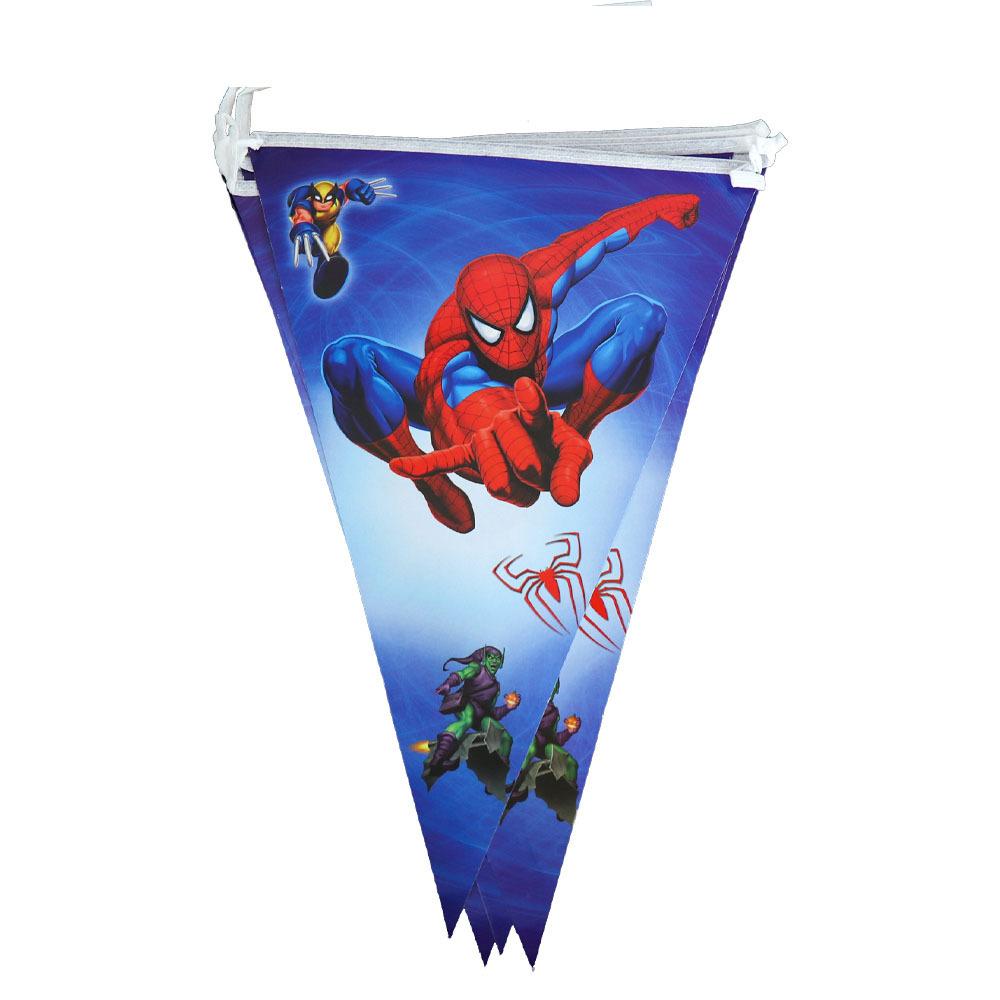Spider-Man Birthday Party Supplies Disposable Tableware Paper Plate Paper Cup Paper Tissue Boy Decoration Cartoon Eco-Friendly Material