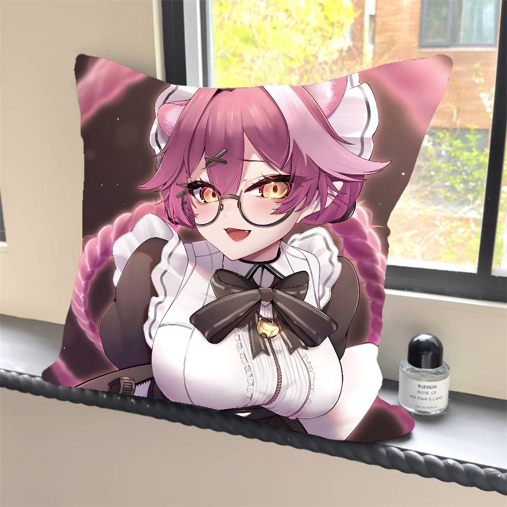 Raora Panthera Anime Pillow Case Square Pillow Bedroom Sofa Leisure Comfort Cushion Car Home Decoration