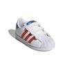 LEGO x Adidas Originals SUPERSTAR Synthetic Leather Abrasion Resistant Low top Kids' Skateboarding Shoes GV8883