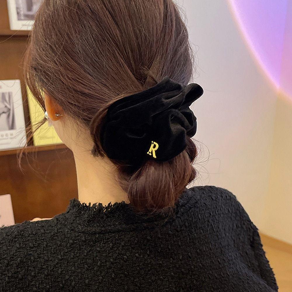 

For Girls Elastic Scrunchies Hair Rings Korean Hair Ropes Winter Hair Hoop Women Velvet Headbands