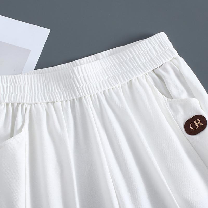 Summer Pants for Women Plus Size Elegant High Waist Long Trousers