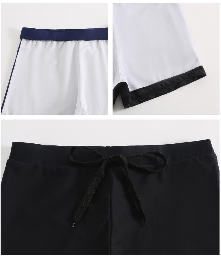 Seamless High-Waist Women's Swim Trunks & Anti-Exposure Safety Shorts