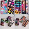 Kosmetik Lidschattenpaletten Hülle für OPPO A40 A60 A80 A15 A16 A16K A12 A17 A17K A54 A54S A53 A53S A55 A56 A57 A98 F23