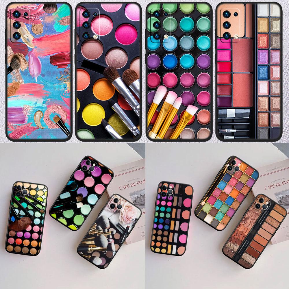 Kosmetik Lidschattenpaletten Hülle für OPPO A40 A60 A80 A15 A16 A16K A12 A17 A17K A54 A54S A53 A53S A55 A56 A57 A98 F23
