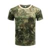 Camouflage 3D T-shirt for Men's Outdoor Fashion Casual Round Neck Short Sleeved Summer Street Outdoor Sports T-shirt
