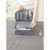 Portable Toiletry Travel Bag, Divided Storage Bag For Underwear, Convenient And Practical