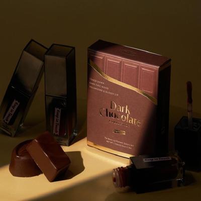 Das Black Lip Plumper Dark Chocolate Collection 3er-Set