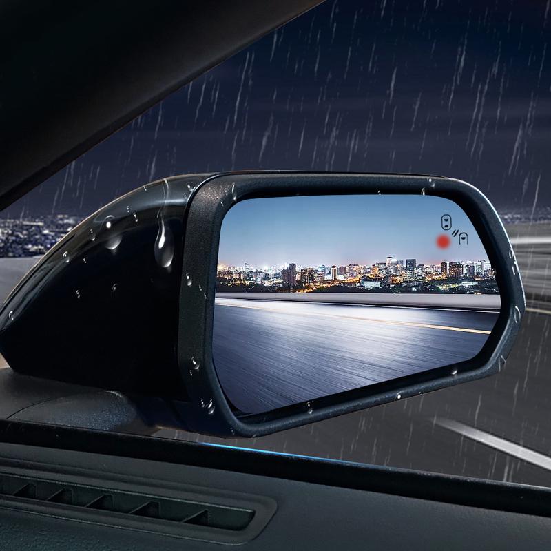 Side Heated Wing Mirror Glass Rearview Mirror Lens with Blindspot for Ford Mustang 2015 2016 2017 2018 -  Version