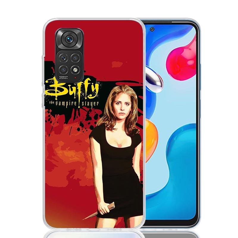Buffy the Vampire Slayer Phone Case For Xiaomi Redmi Note 15 14 13 12S 12 Pro Plus 11S 11E 11 11T 10S 10 Art Soft Pattern Cover