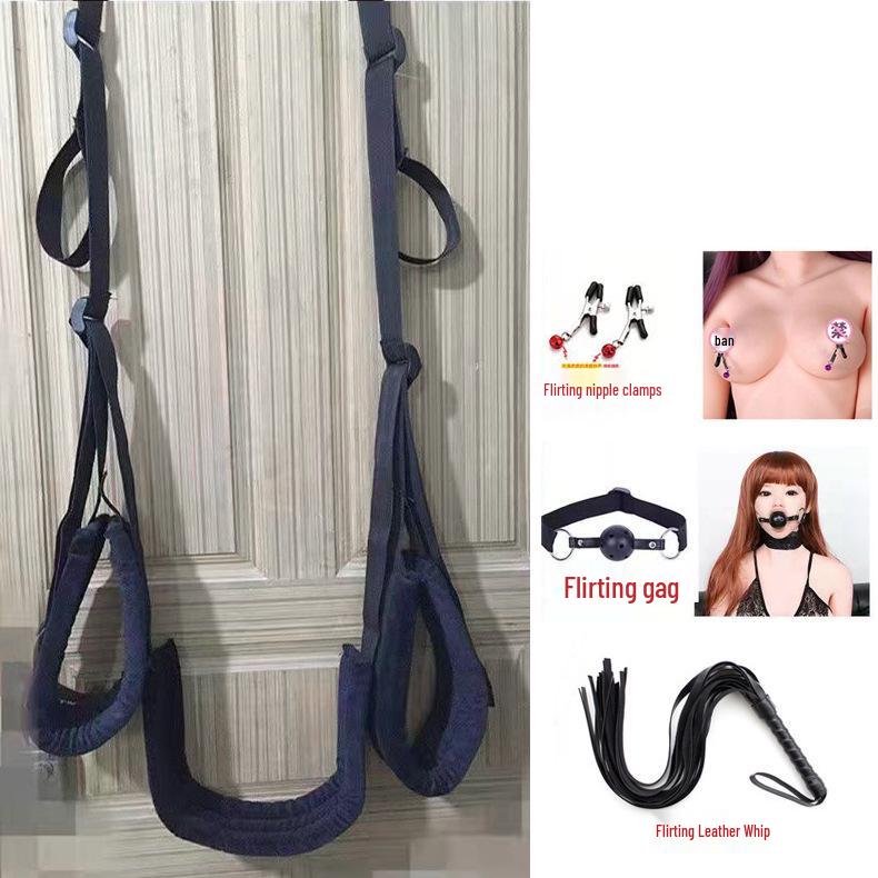 Leather Plush Door Cushion Swing - Adult Fun Alternative Toy