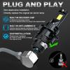 2 Stück 60000Lm D2S D4S LED Auto Scheinwerfer Birnen D2R D4R LED Auto Licht Hohe Leistung 200W 1:1 Plug-and-Play 30-Kern CSP-Chips Turbo-Lampe 6000K Weiß