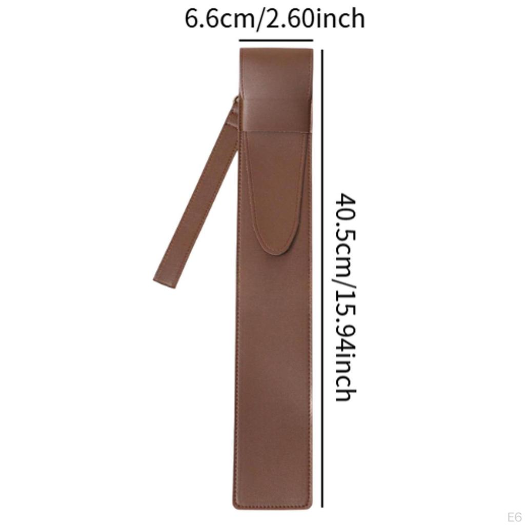 Drum Sticks Bag Mallet Carrying Case Stick Handbag Drumstick Leather for Birthday