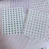 Rhinestones Yüz Mücevher Elmas Gözler Makyaj Sanatı Eyeliner Glitter Yüz Takı Çıkartmalar Geçici Dövme Parti Vücut Makyaj Araçları