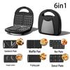 3-in-1 Breakfast Machine: Sandwich, Waffle, and Donut Maker Toaster
