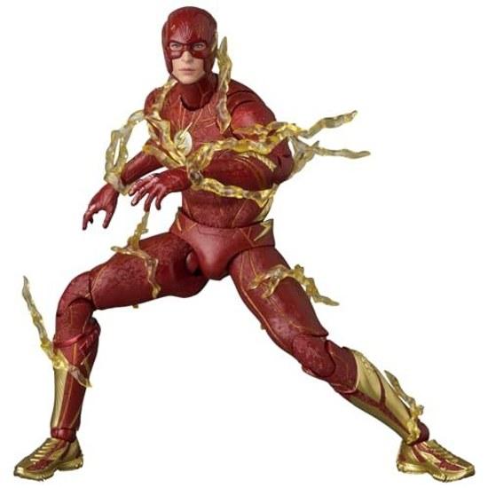 MEDICOM TOY MAFEX N. 271 FLASH alto circa 155 mm action figure dipinta non in scala