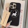 Cool Cartoon Astronaut Phone Case For iPhone 16 Pro 15 14 17 13 11 Pro Max 12 Plus Shockproof Lichee Pattern Soft Silicone Cover