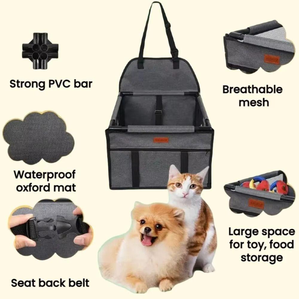 Washable Pet Dog Carriers Bag Waterproof Cat Transport Hammock Pet Safety Seat  Home Furniture