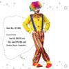 Adult Clown Cosplay Costume for Parties and Masquerades – Includes Clothes and Accessories