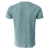 Pánská košile Slim Fit Waffle Henley s krátkým rukávem Pro volný čas Sportovní trička na cvičení pro muže Sportovní triko na 3 knoflíky Letní základní topy odvádějící vlhkost