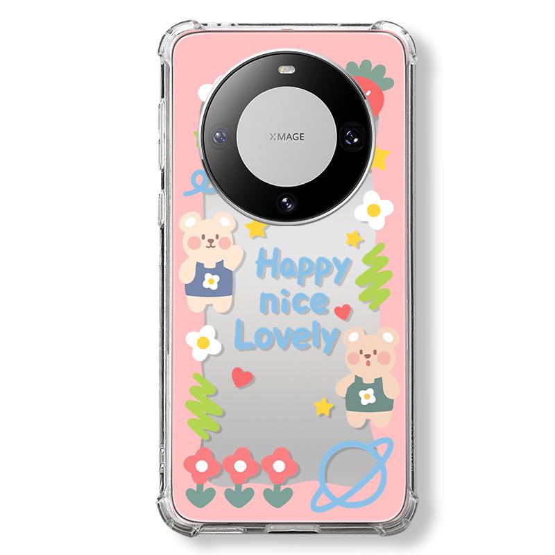 

Huawei Mate60Pro/Nova11/10Pro P60 Honor 90 защитный зеркальный чехол Huawei P50