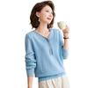 Autumn and Winter Mother Fashion Age-reducing Knitted Shirt Autumn New Middle-aged and Old Women's Temperament Versatile Top Bottoming Shirt